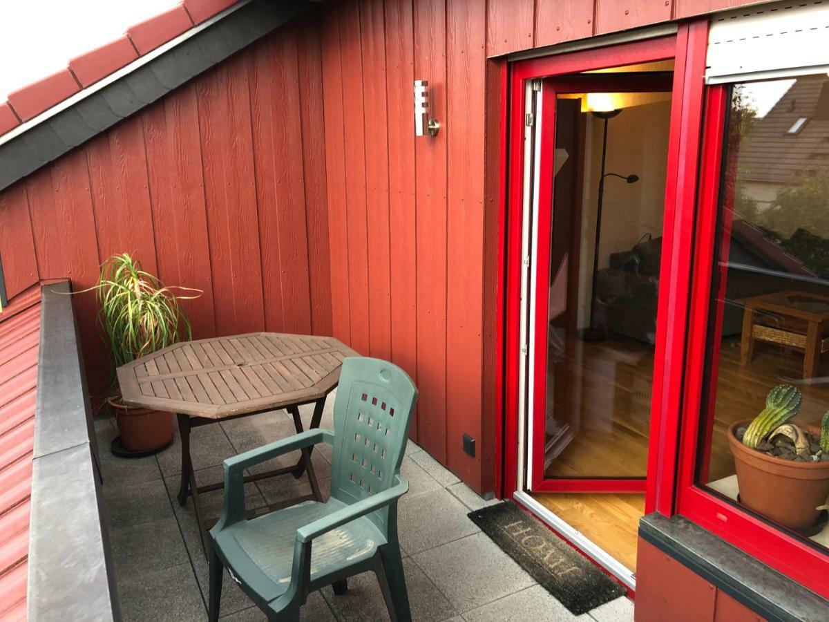 Natuerlicher Holzkomfort Im Hessischen Kegelspiel Hünfeld Exterior foto